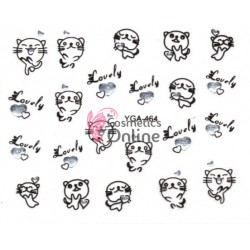Stickere 3D pentru unghii cod YGA 464 Decor cu Halloween